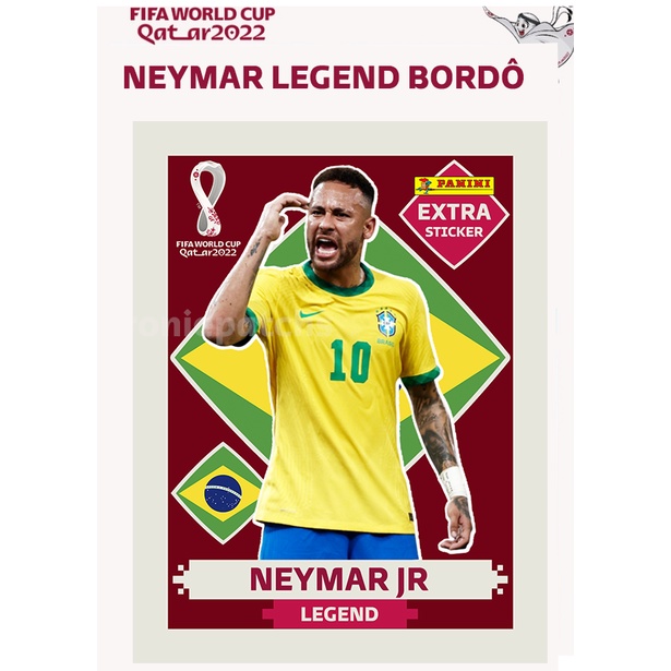 Copa 2022 Qatar Figurinha Lendária Legend Rookie Raras Bordo