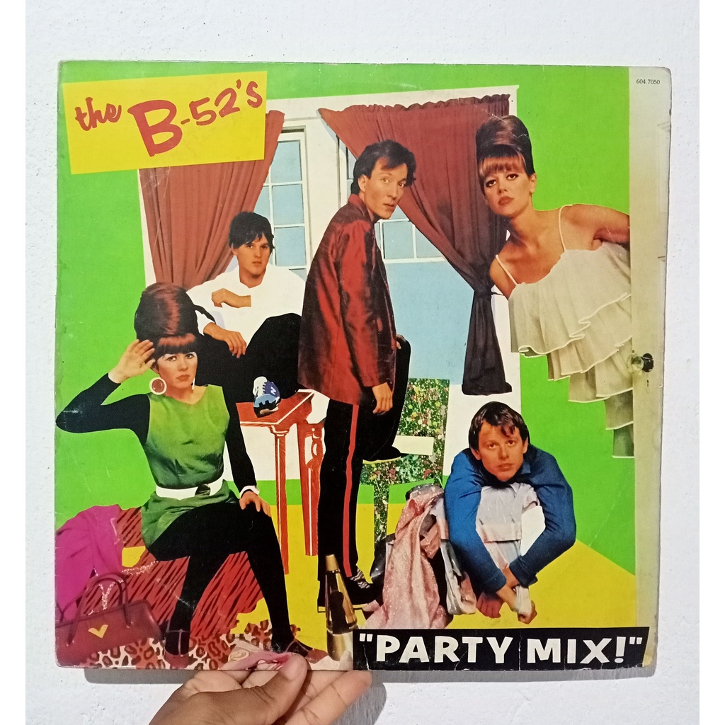 Lp Vinil The B52s Party Mix (new Wave/1981) Shopee Brasil