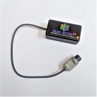 BlueRetro 64 - 1 Player - Adaptador de controle bluetooth para Nintendo 64 - Compatível com controles de PS3, PS4, PS5, Xbox One, Xbox Seies X|S, 8BitDo, Wii, Switch e outros
