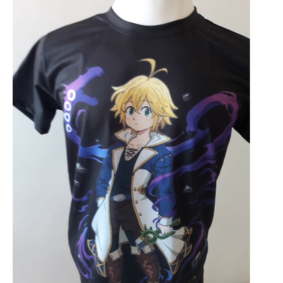 Camiseta Os Sete Pecados Capitais Camisa anime geek