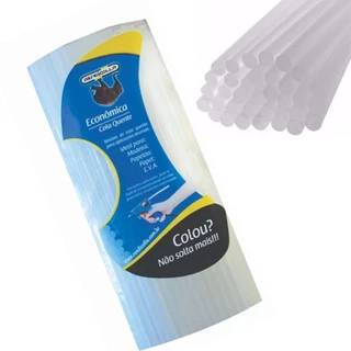 Bastão cola quente grossa 11mm pacote refil 1kg Rendicolla