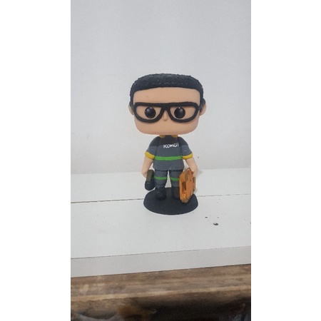 Desenho e Imagem Funko Pop Homem Morcego para Colorir e Imprimir