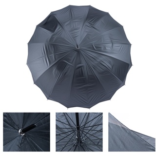 Guarda Chuva Sombrinha Feminina Masculina Longa Preta Portátil Prática