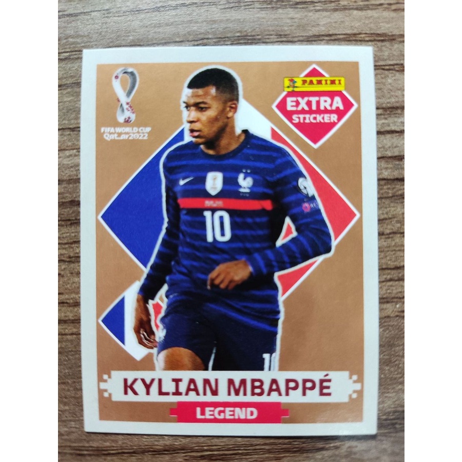 Figurinha legend panini mbappe prata 【 ANÚNCIO Novembro 】