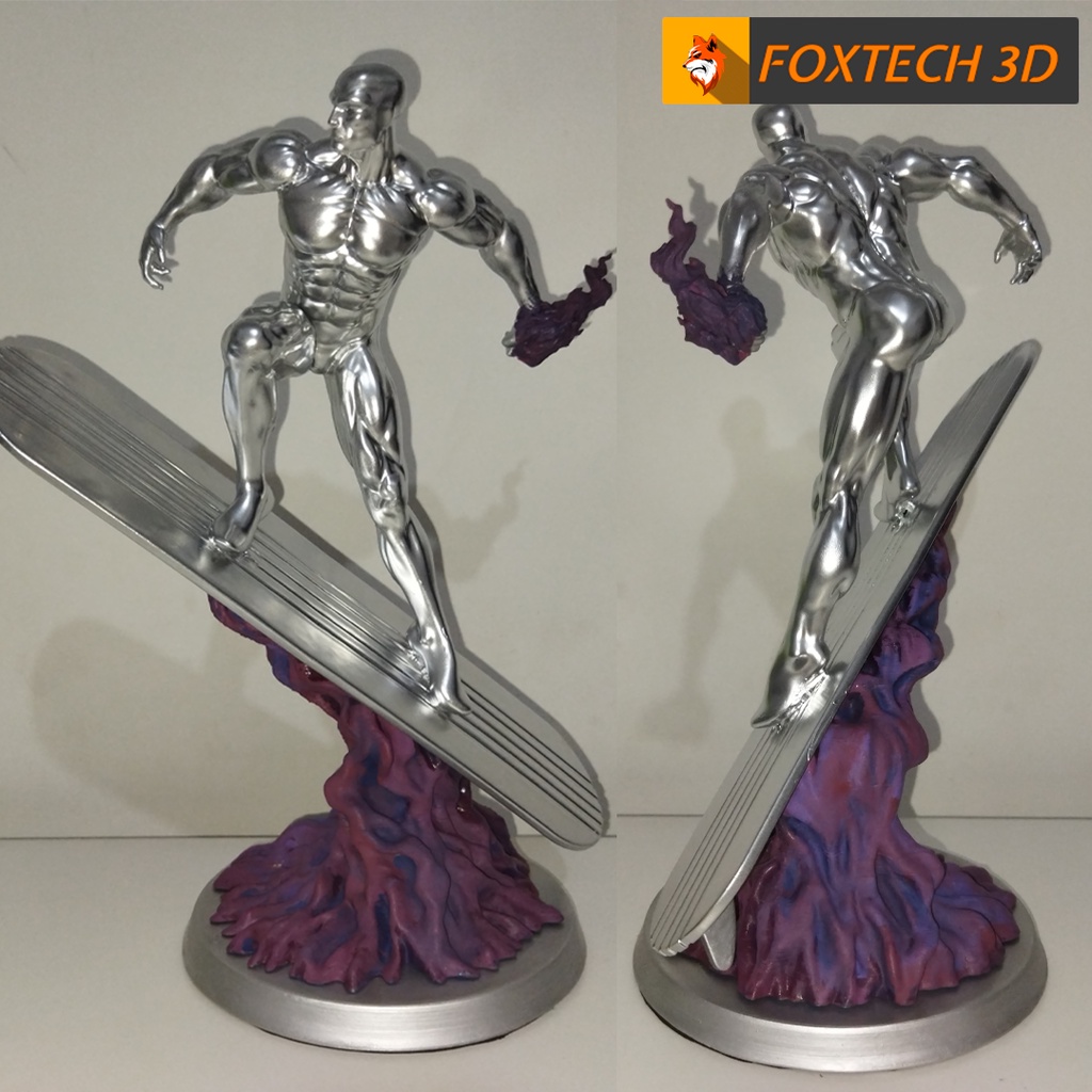 Action Figure Surfista Prateado Marvel 20 cm