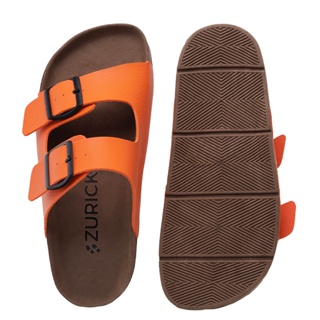 Sandália Unisex Birken Couro Ecológico Papete Anatomica Leve