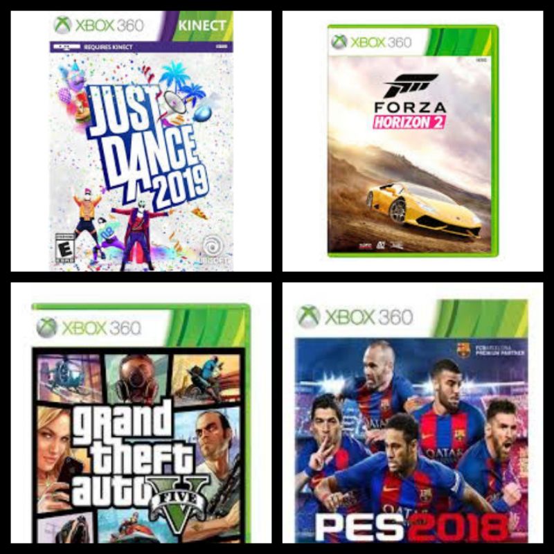 Kit Xbox 360 - 4 Jogos - Xbox 360 Livres De Bloqueio