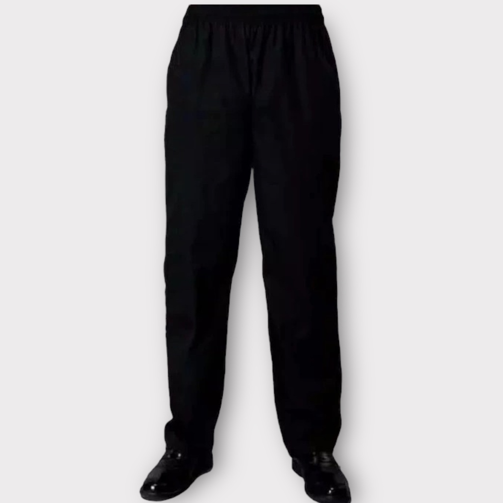 Calça oxford sem bolso uniforme p fábrica lanchonete motorista