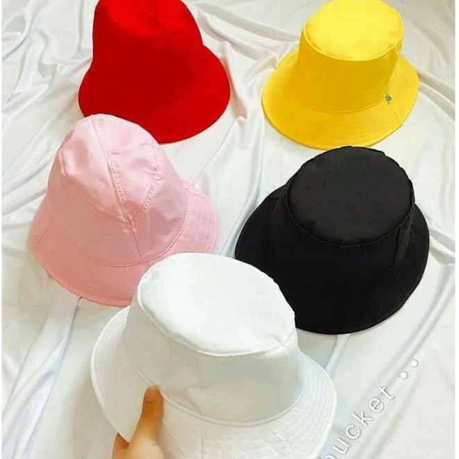 Chapeu Adulto Cata Ovo Bucket Hat Liso - PRODUTO NO BRASIL ENVIO IMEDIATO