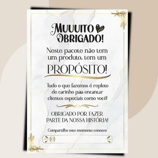 Cartão de agradecimento Tema Natal