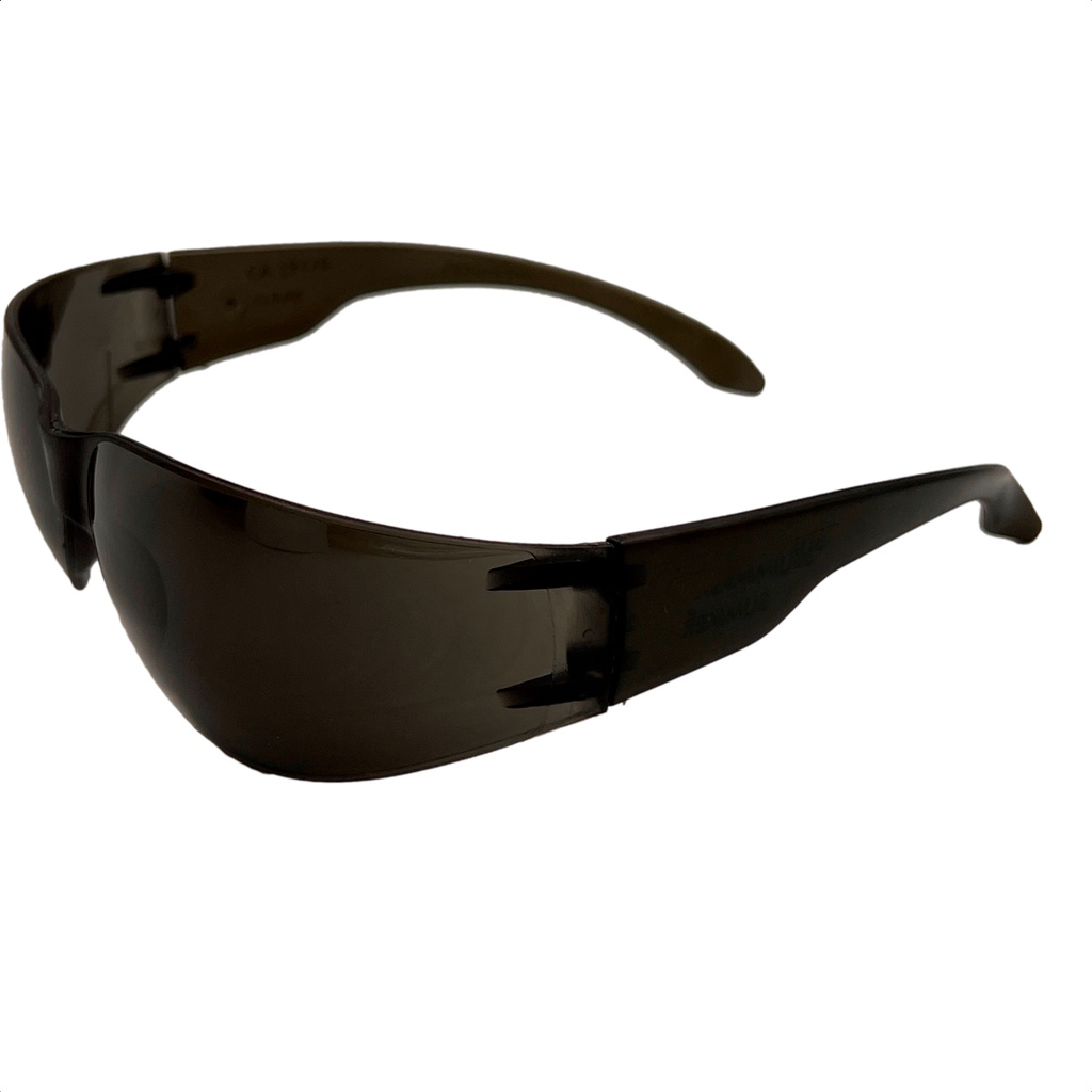 Oculos Seguranca Epi Wave/Poliferr Incolor e Fume Protecao Trabalho Ca 34653