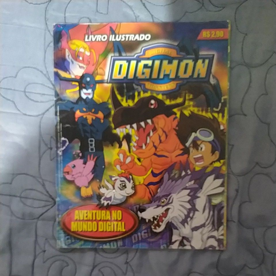 Mouse Pad Digimon Digitais Desenho