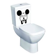 Adesivo para vaso sanitário de vinil Mickey ou Minnie.