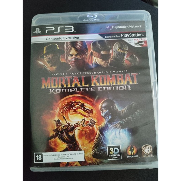 Mortal Kombat Komplete Edition - PlayStation 3, PlayStation 3