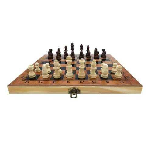 tabuleiro xadrez madeira em Promoção na Shopee Brasil 2023