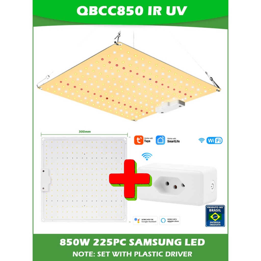 Lampada de cultivo indor LED Quantum Board LM281B Grow Luz 85w Full ...
