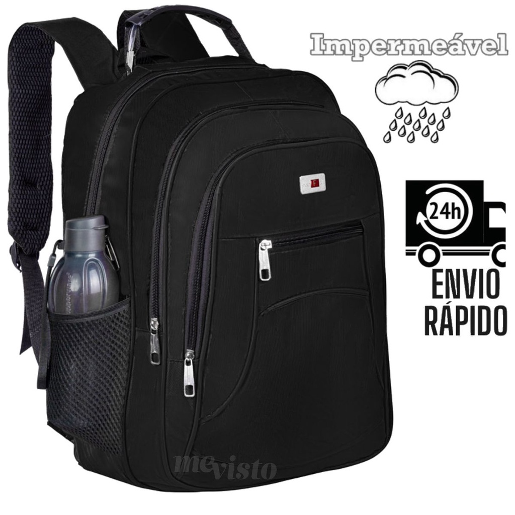 Mochila Masculina Cavalera Bolsa Notebook Reforçada Grande Espaçosa