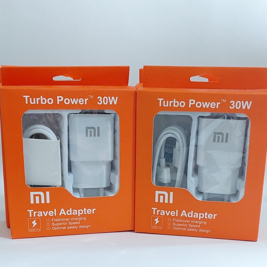 Carregador USB Xiaomi com Cabo USB-C MDY-11-EP - 3A, 22.5W - Branco