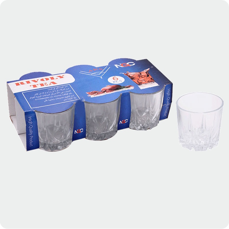 Conjunto com 6 Copos Whisky Rivoly Tea 190ML | Shopee Brasil