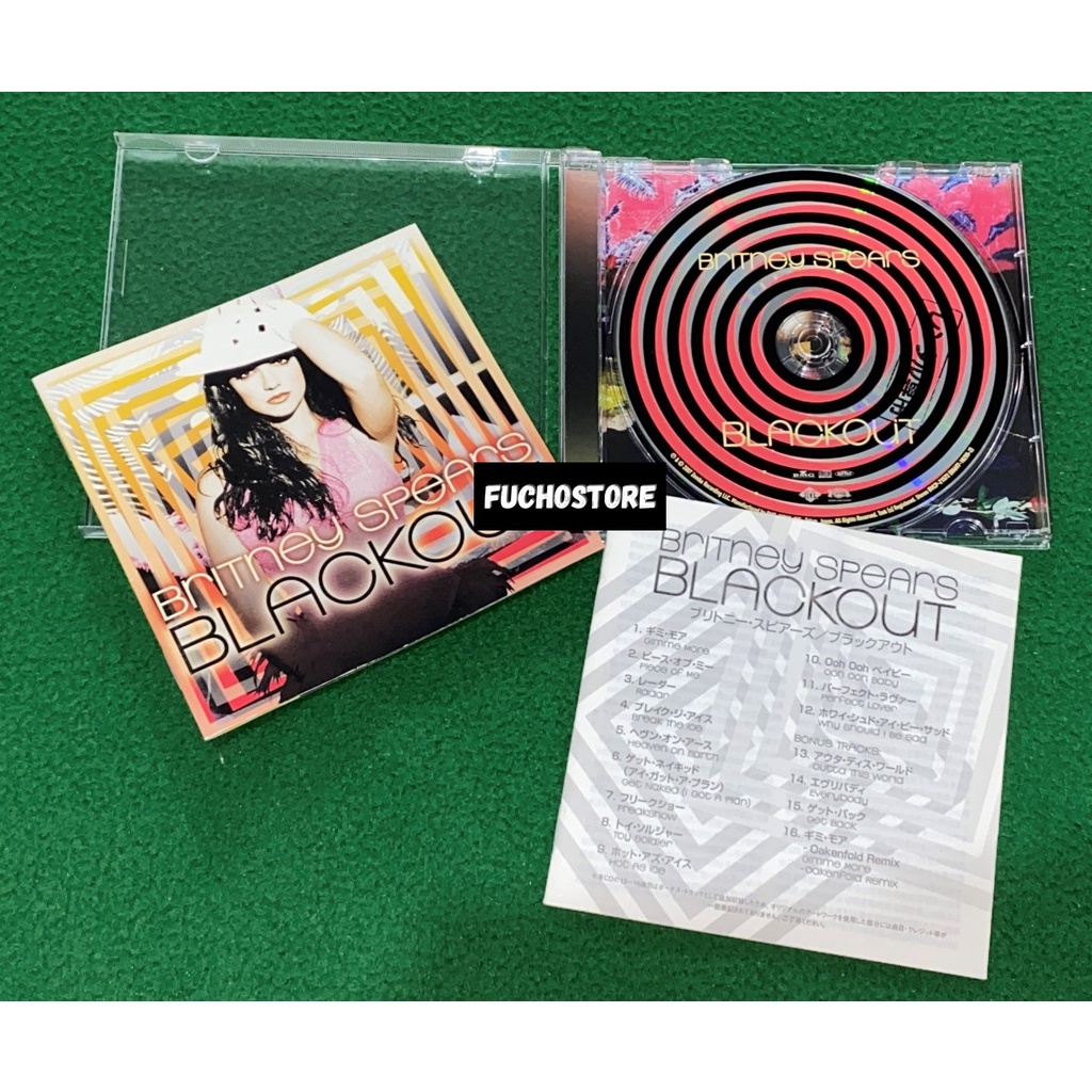Britney Spears - CD Blackout Japan Edition | Shopee Brasil