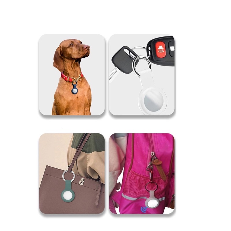 AirTags/Capa de silicone para AirTag / Porta-chaves de silicone para AirTag