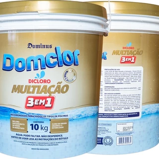 Cloro Domclor 3x1 10 kg multiação