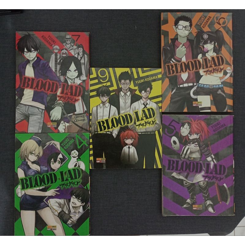Blood Lad, Vol. 1, 3 , 5, 6, by Yuuki Kodama, English Manga (2014