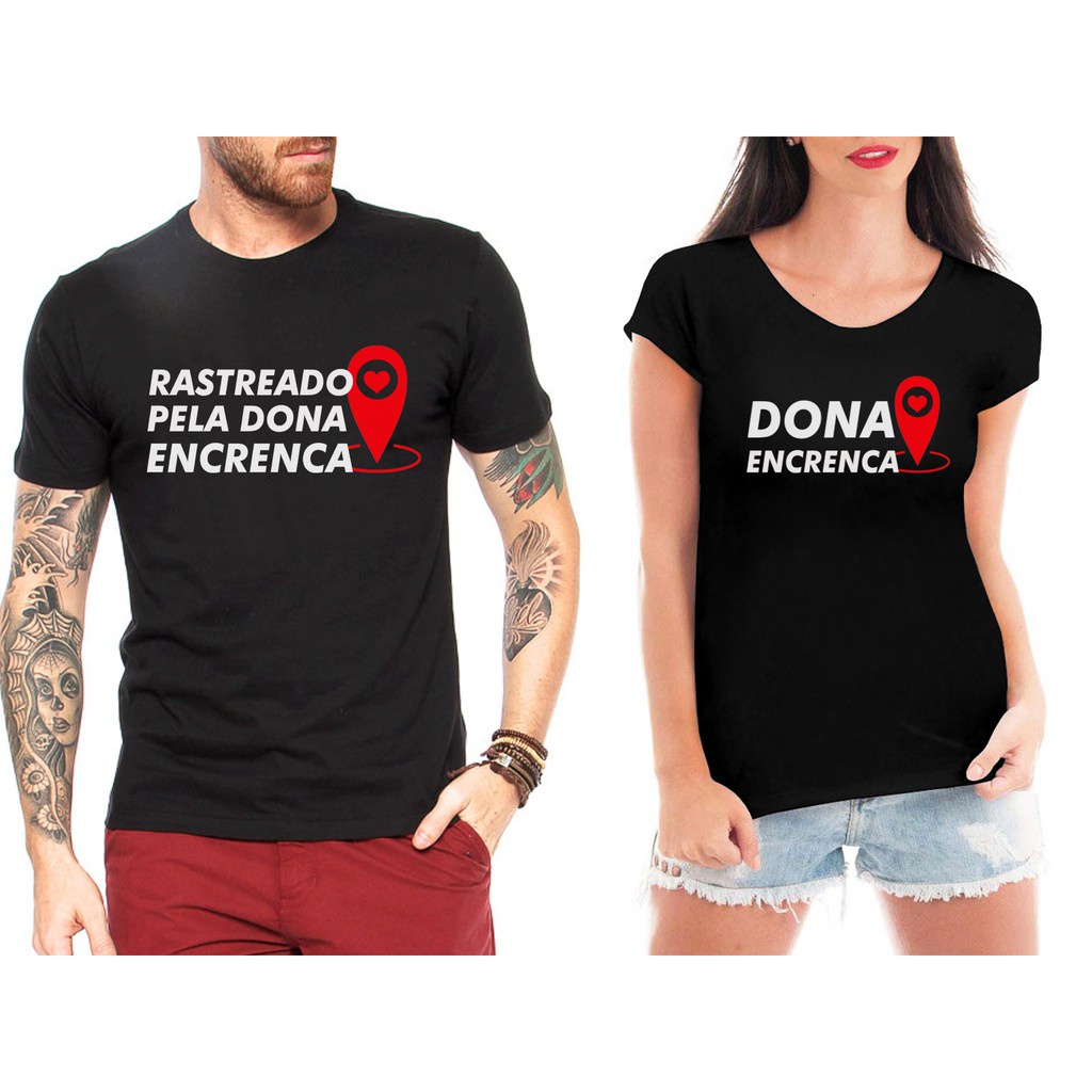 camiseta Kit Casal Frase Engraçada 100% Algodão | Shopee Brasil