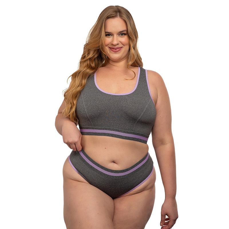 Kit 12 Calcinha Feminina Plus Size Que Não Marca Fitness