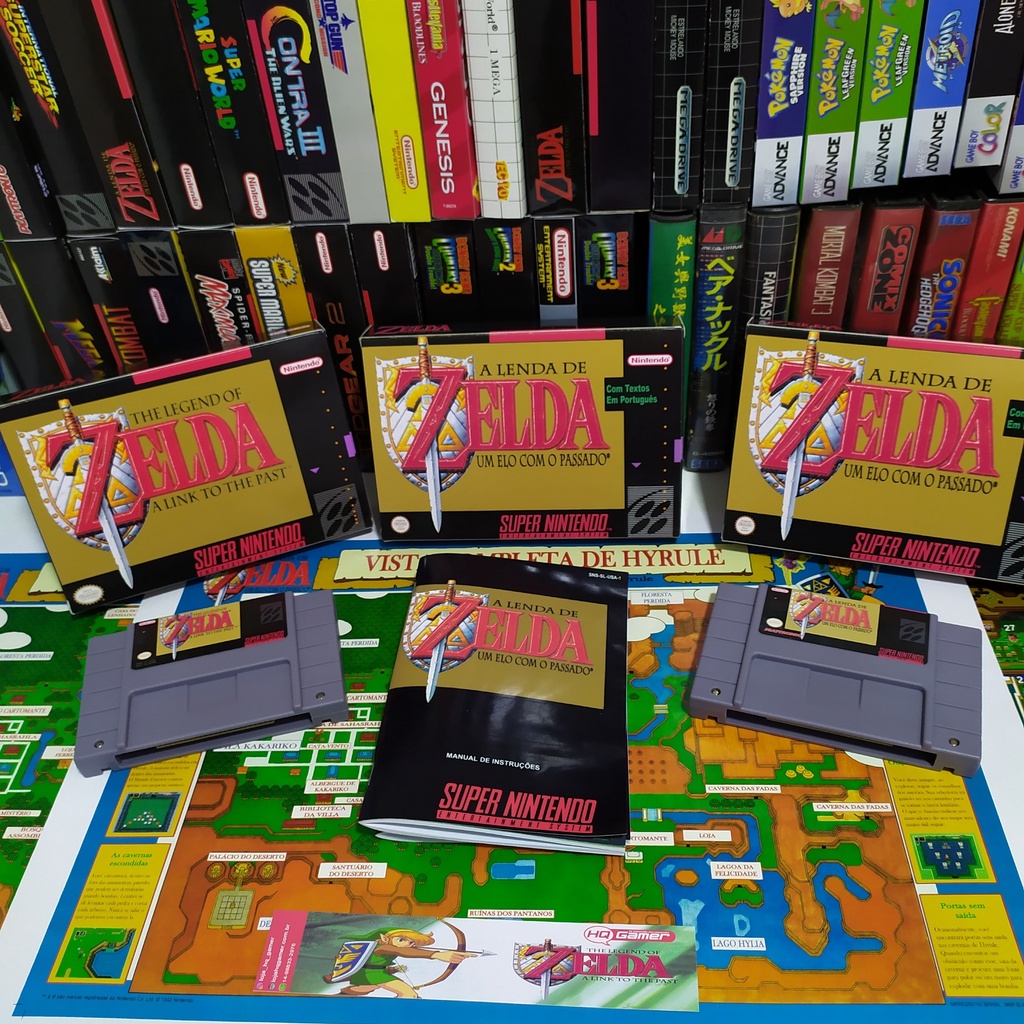 The Legend Of Zelda A Link To The Past Playtronic (Kit Jogo Repro)