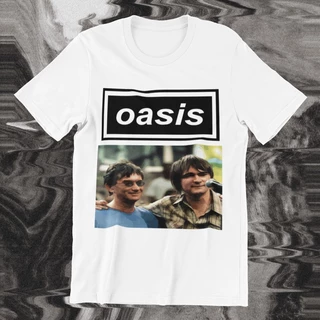Camiseta unissex engraçada Oasis irmãos galagher Liam Noel Samuel Rosa Serginho groisman