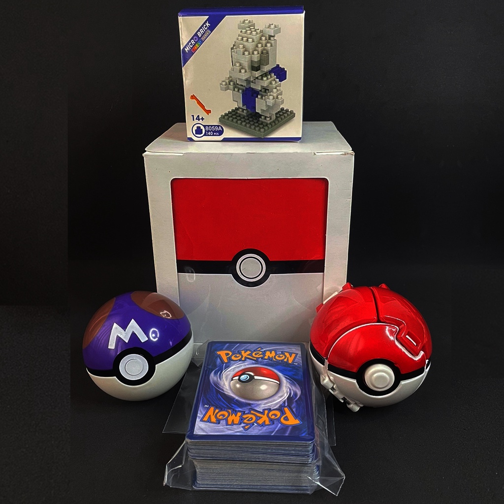 Brinquedo para Montar Pokemon Pokebola Sortidos Unidade Gfc85