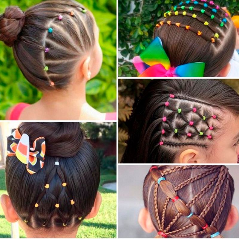 penteado infantil com tic tac