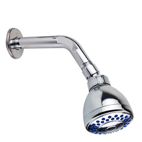 Chuveiro Ducha Parede Jato Unico 8 Litros com Tubo 18cm