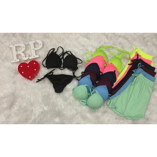 Kit Biquíni e Shorts Canelado Moda Praia Tendência 2024