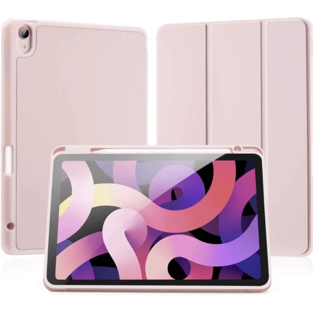 Case Capa Com Função Flip para iPad Air 4 Air 5 10.9 Pol. Com Slot para Caneta