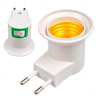 Soquete E27 De Tomada Bocal Lâmpada Chave Liga Desliga Prático Rápido Luz Fácil Teste De Lâmpadas em Oferta na Shopee