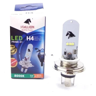 Lampada Moto H4 Super Led Efeito Xenon 8000k Cg Ybr Cb Xre