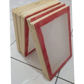 2 Tela 30x40 Esticada 120 Fios Para Silk Screen E Serigrafia