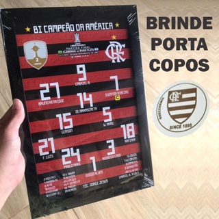 QUADRO FLAMENGO CAMPEÃO LIBERATDORES E MUNDIAL - 1981-2019-2022