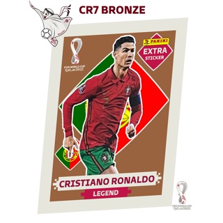 CRISTIANO RONALDO OURO (Gold) - EXTRA LEGEND (Portugal) - Figurinha  Original 