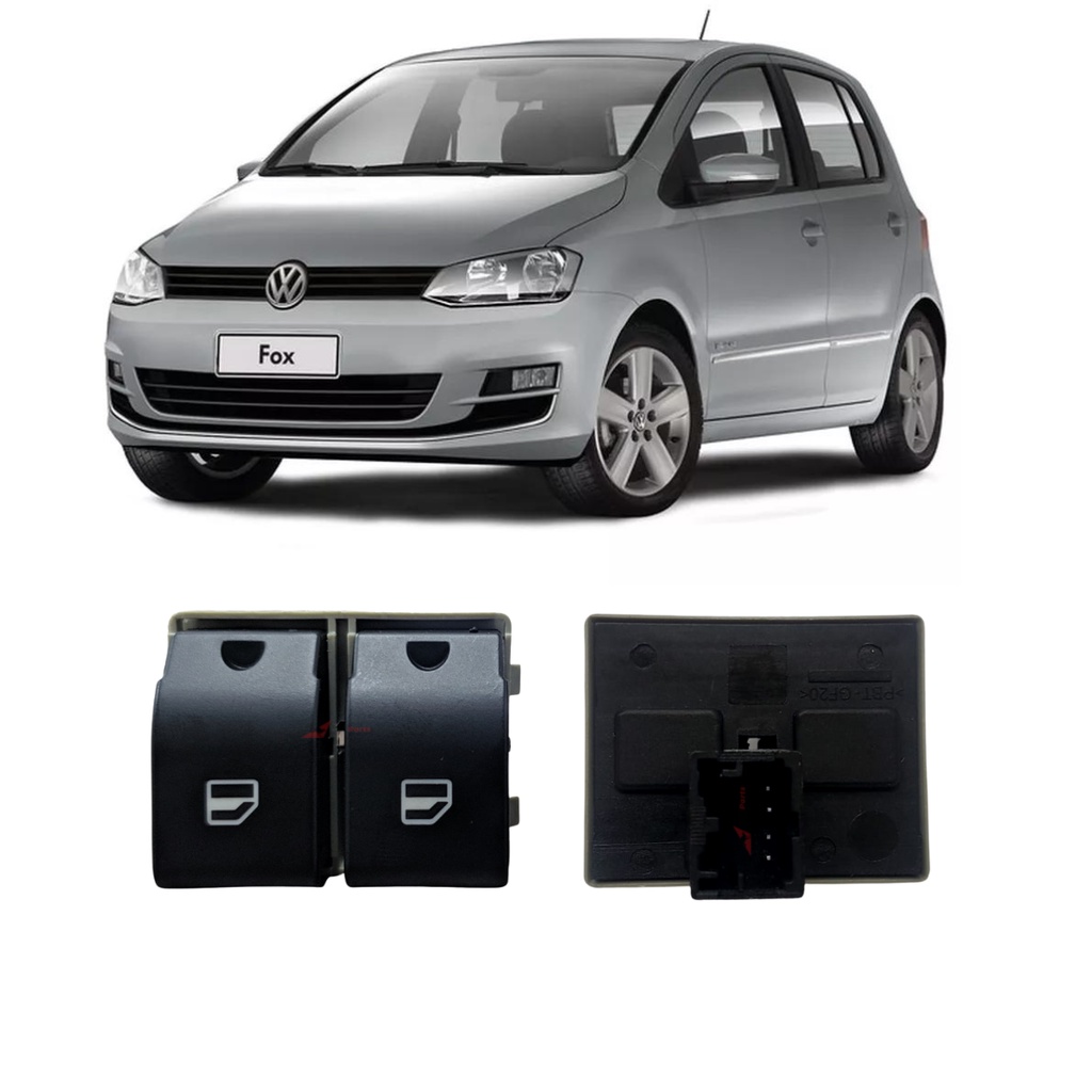 BOTÃO DUPLO FOX 2004 2005 2006 2007 2008 2009 2010 2011 2012 2013 2014 2015 2016 2017 2018 2019 DUPLO CLICK