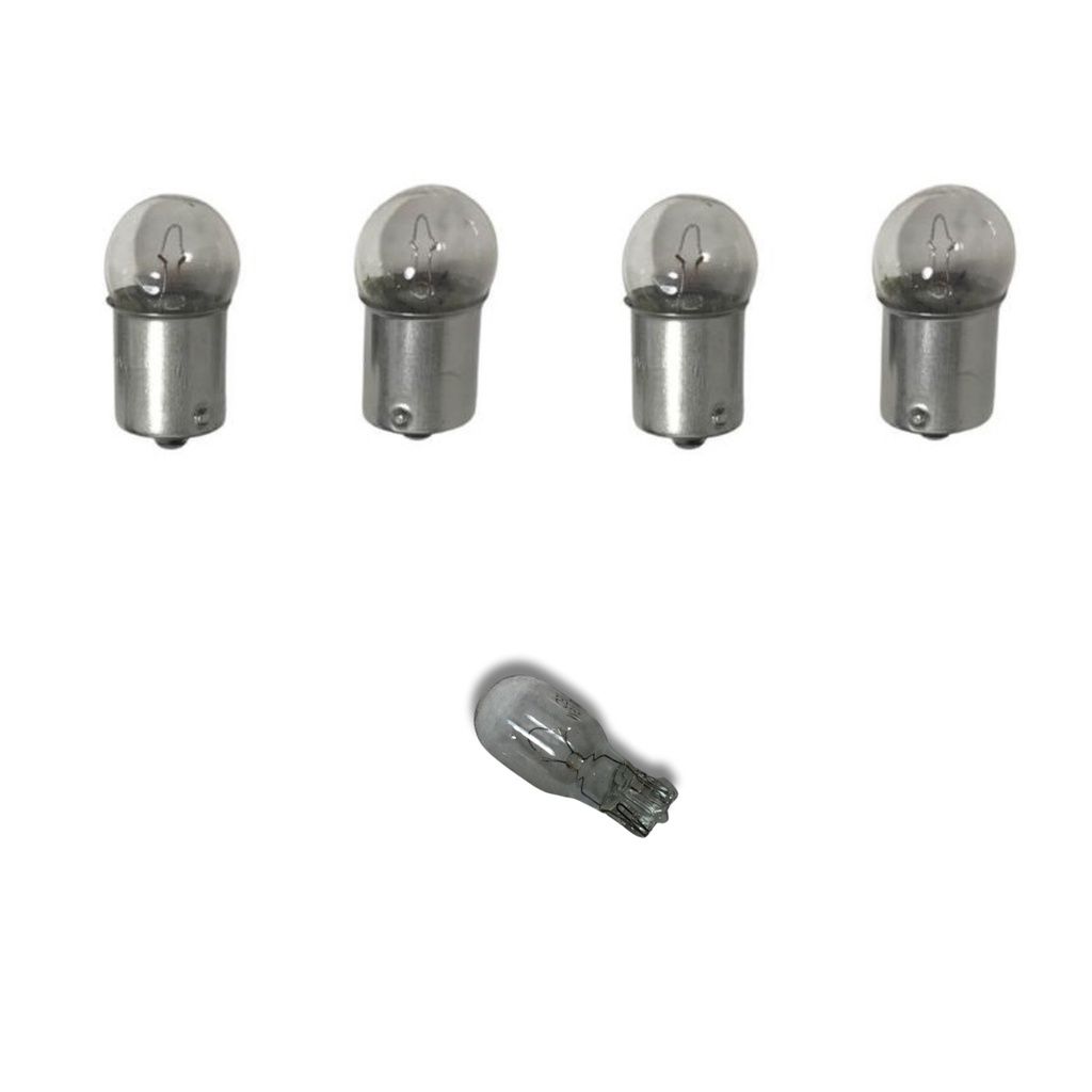 Kit 4 Lâmpadas Pisca Cristal + 1 Lâmpada Painel Cristal Yamaha XTZ 125