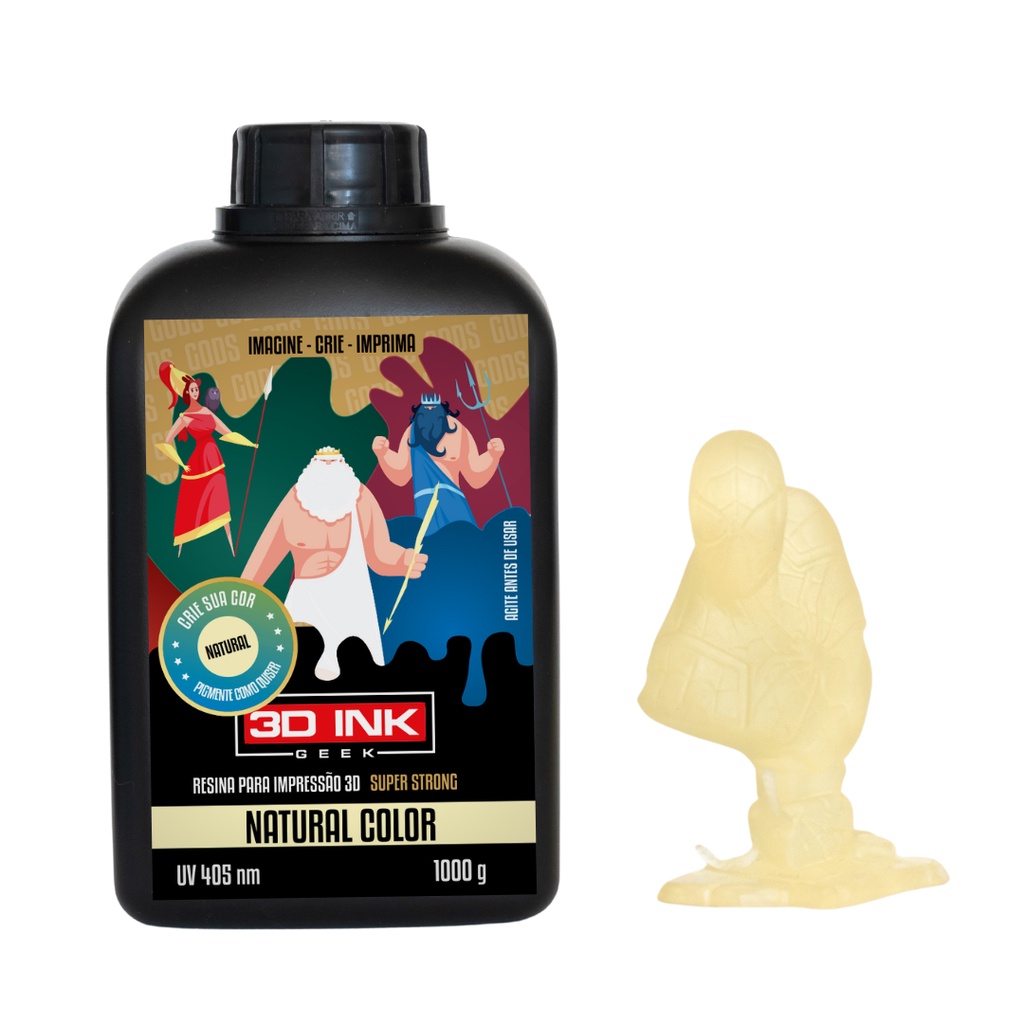Resina Impressora 3D Ink Gods Natural