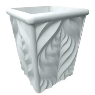 forma para fabricação de gesso vaso garden 42.5x32,5x25,5