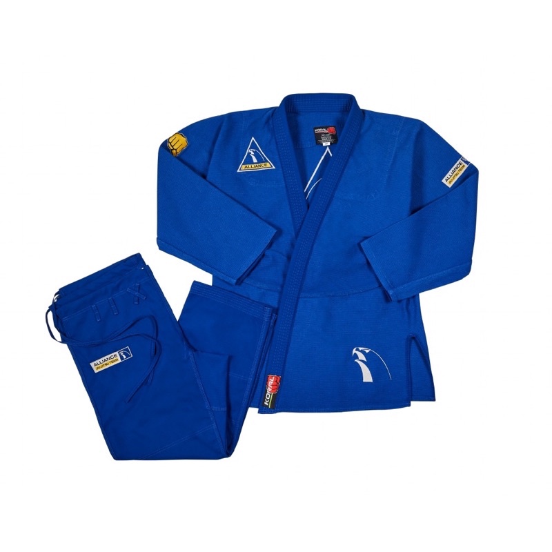 Kimono jiu-jítsu Alliance Pro - Azul (Novo)