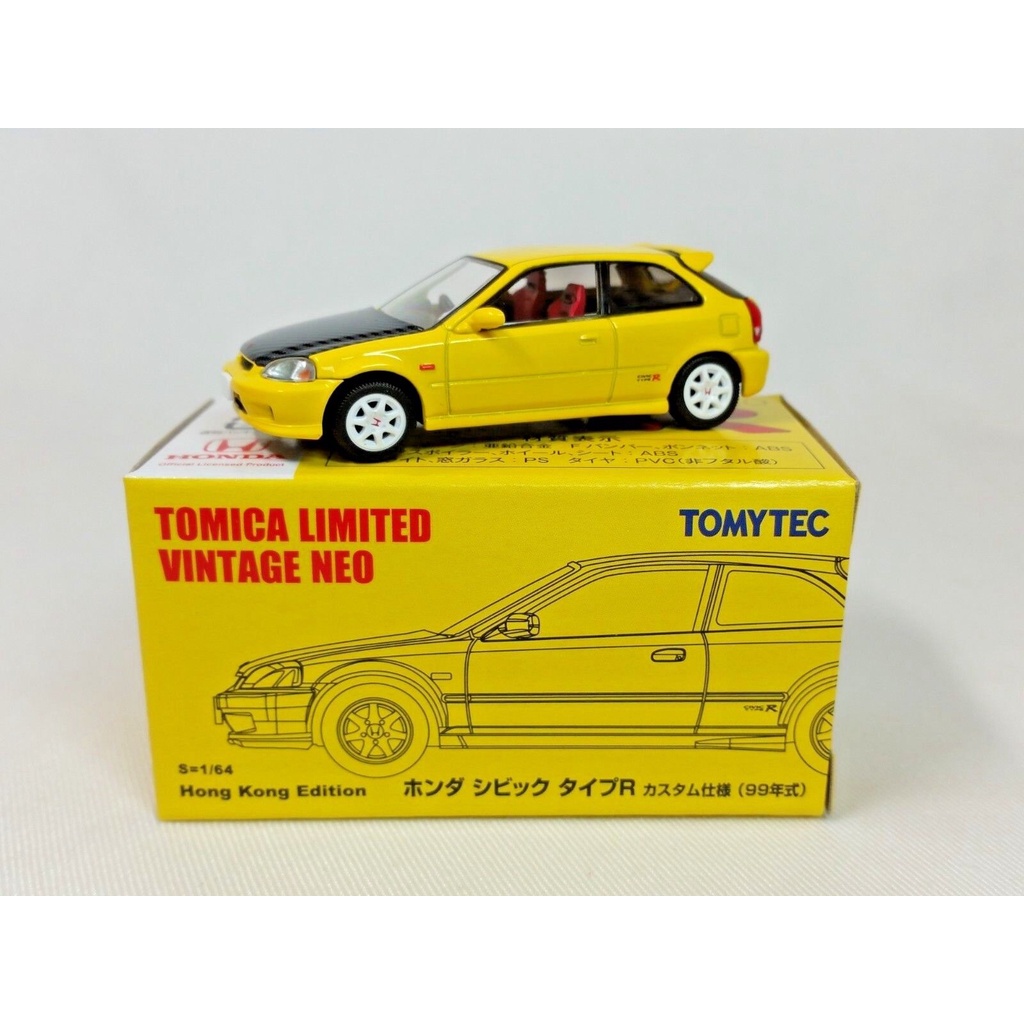 1 : 64 Tomytec Tomica Limited Vintage Neo Honda Civic Tipo R EK9