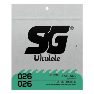 Corda Sg Encordoamento .026 .026 Para Ukulele Soprano 10981