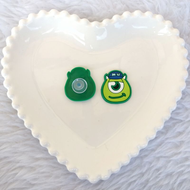 Pin Crocs Jibbitz Fofo Mike Wazowski Monstros SA Shopee Brasil