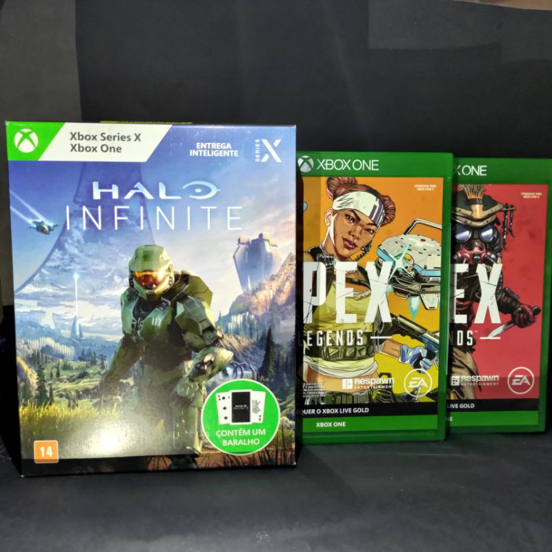 Halo Infinite (Edição Exclusiva) + 2 Jogos Apex Legends